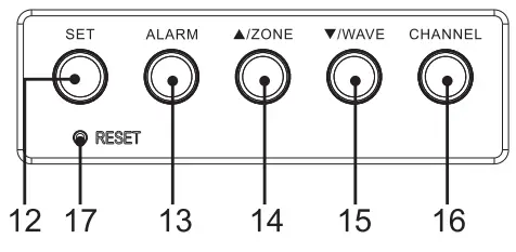 Doveet DR41 Digital Wall Clock - fig 2