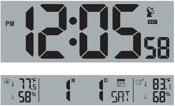 Doveet DR41 Digital Wall Clock - fig 7