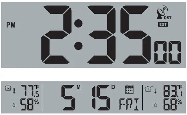 Doveet DR41 Digital Wall Clock - fig 9
