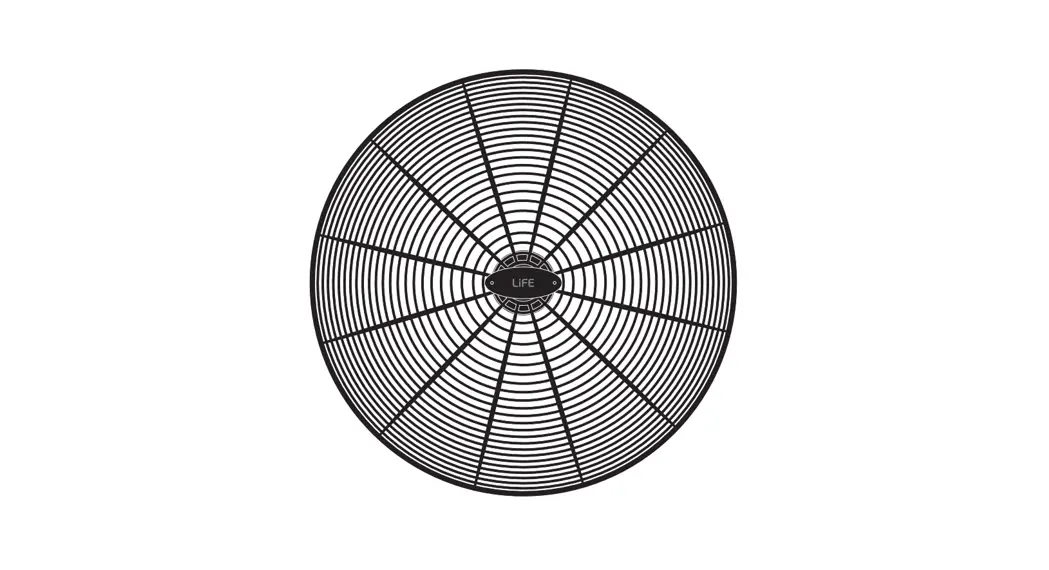Life Windpro50 Industrial Wall Fan With Remote Control User Manual