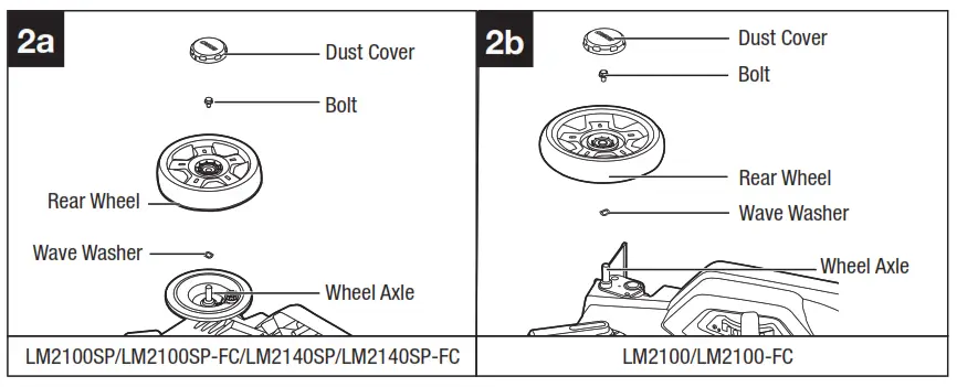 EGO AR2100 Striping Kit - fig4