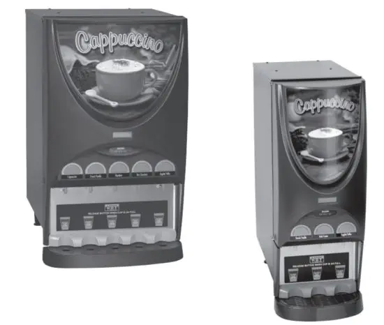 BUNN IMIX 3 Cappuccino Hot Beverage Dispenser