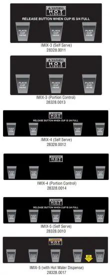 BUNN IMIX-3 Cappuccino Hot Beverage Dispenser - figure 2