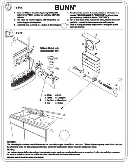 BUNN IMIX-3 Cappuccino Hot Beverage Dispenser - figure 4