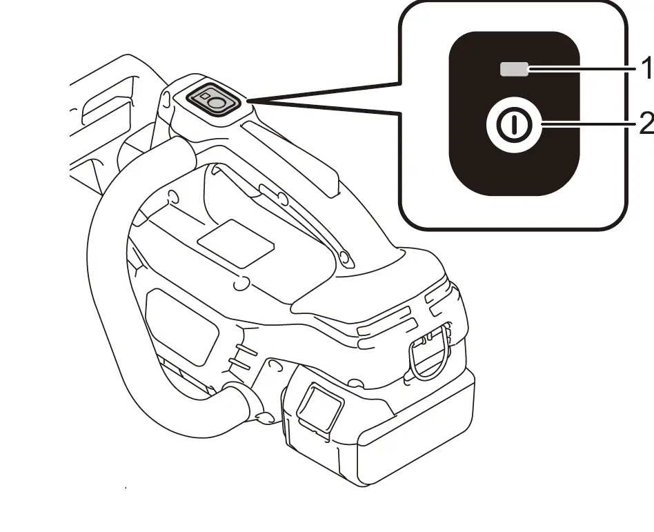 makita DUC254C Cordless Chain Saw 05