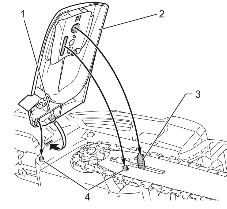 makita DUC254C Cordless Chain Saw 09