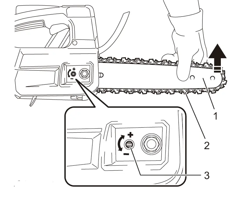 makita DUC254C Cordless Chain Saw 14