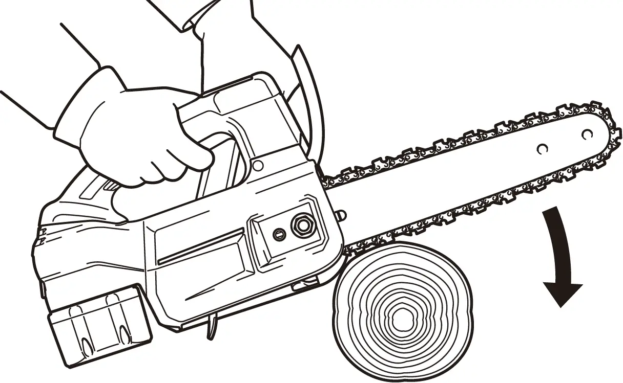 makita DUC254C Cordless Chain Saw 19