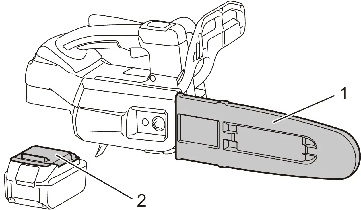 makita DUC254C Cordless Chain Saw 23