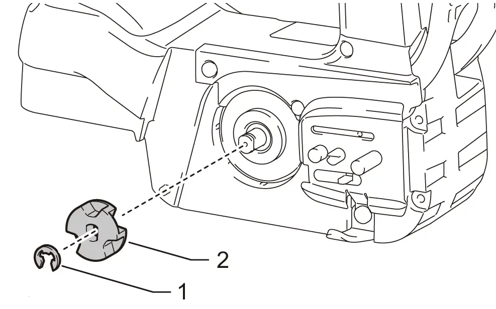 makita DUC254C Cordless Chain Saw 33