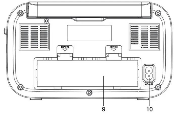 CROSLEY CR3041A-SG Forte Radio - Figure 3