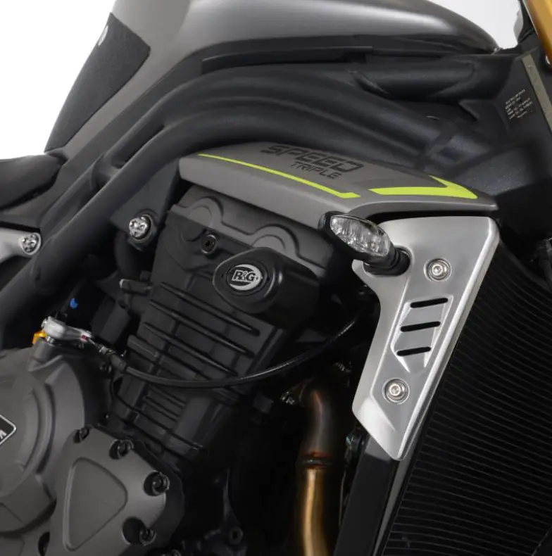 R G CP0526 Aero Crash Protectors Triumph Speed Triple product