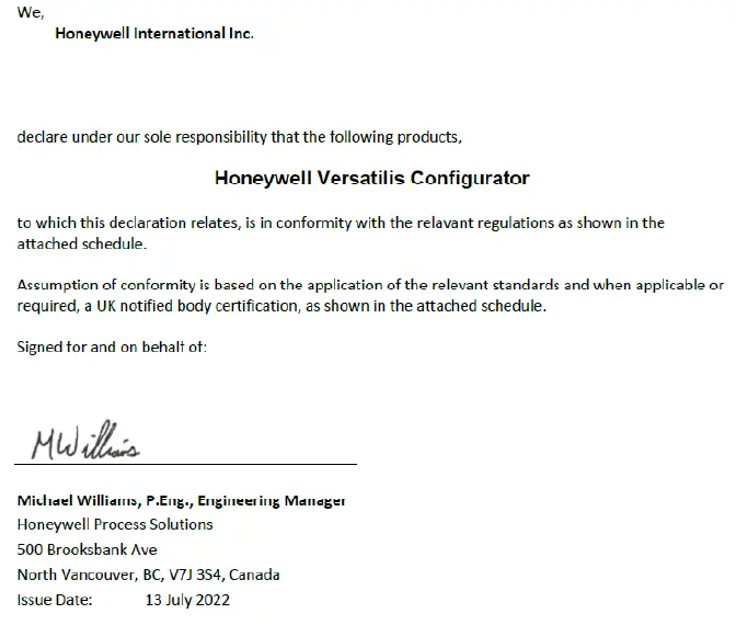 Honeywell R210 Versatilis Configurator-FIG12