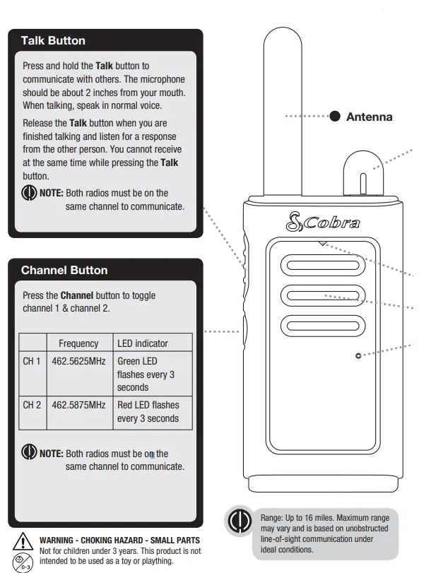 Cobra=HE150-B-Kid-Friendly-Walkie-Talkies-Fig-1