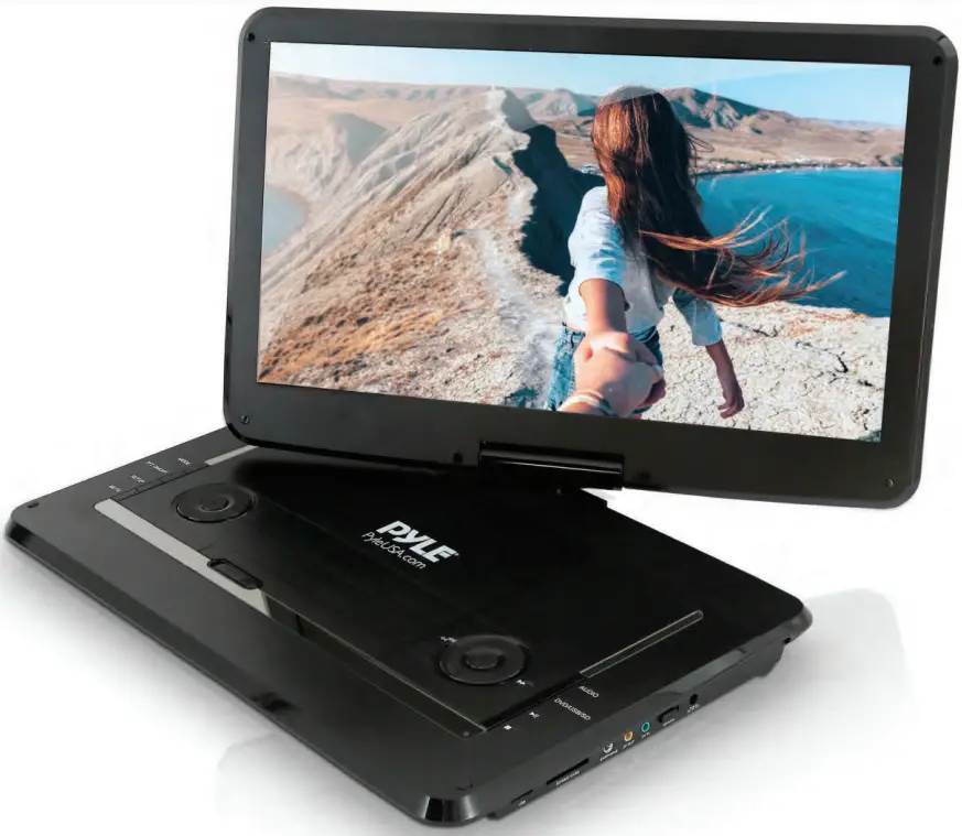 PYLE PDV156BK 15 6 Inch Portable CD DVD Player