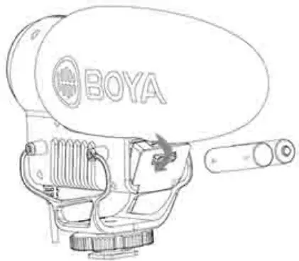 BOYA BY-BM3051S StereoMono Shotgun Microphone -USE