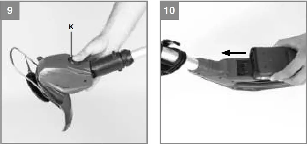 Einhell GE CT 18 Li Cordless Grass Trimmer - Figure 6