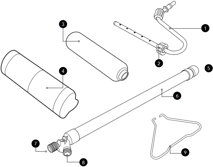 VonHaus 3500087 Long Reach Paint Roller A02