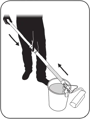 VonHaus 3500087 Long Reach Paint Roller B10
