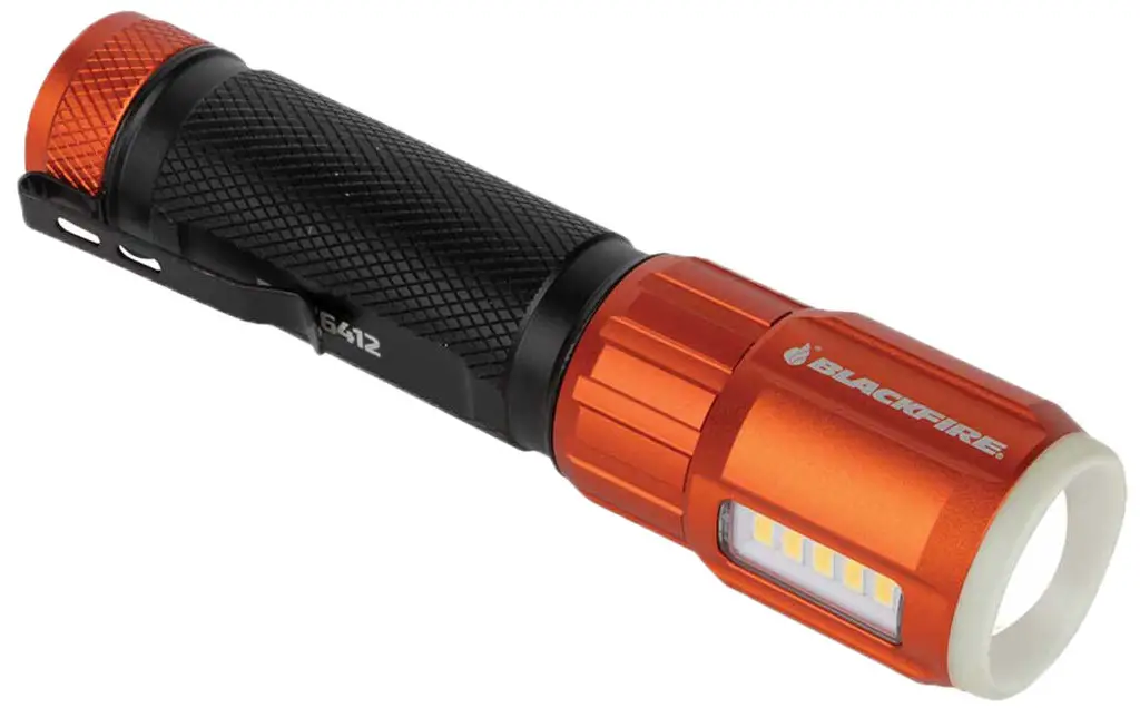 BLACKFIRE BBM6412 Rechargeable Flashlight