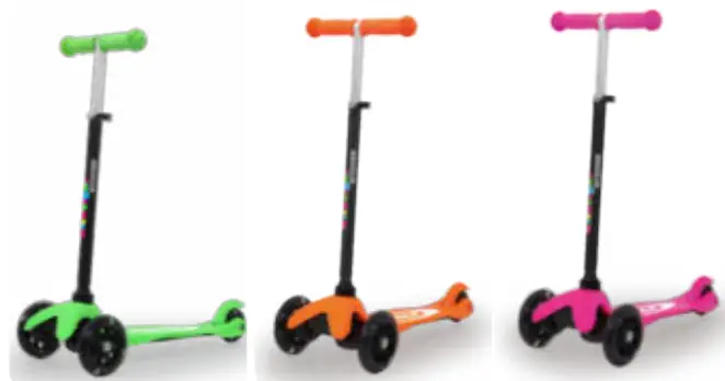 JAMARA 460495 KickLight Scooter-