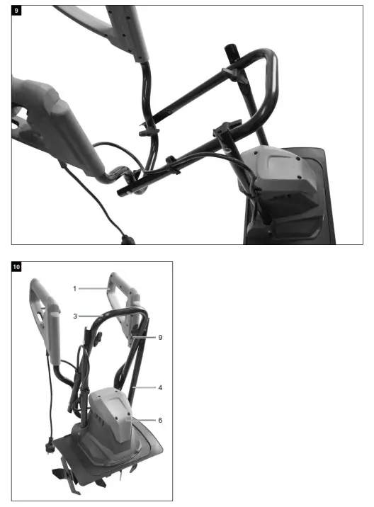 SCHEPPACH 5912312901 Electric Tiller - fig 3
