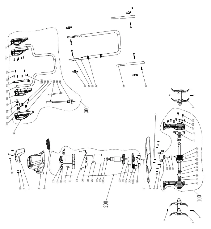 SCHEPPACH 5912312901 Electric Tiller - fig 8f