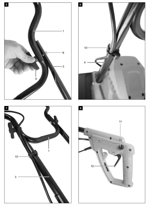 SCHEPPACH 5912312901 Electric Tiller - fig2