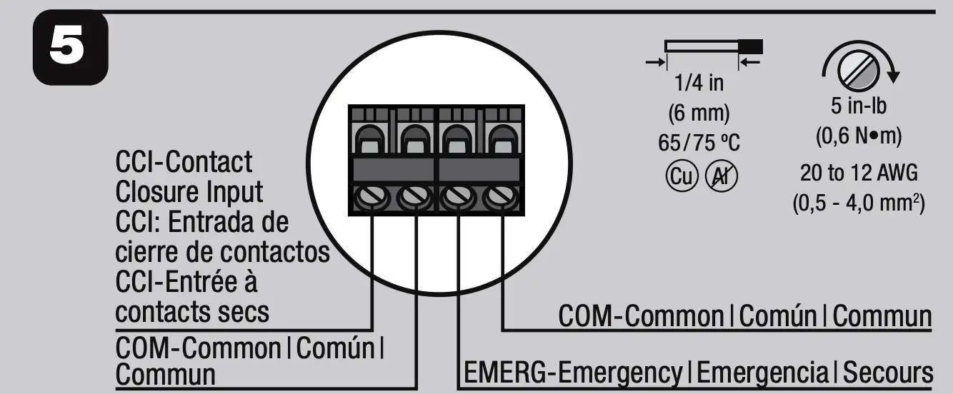 Contact Closure Input