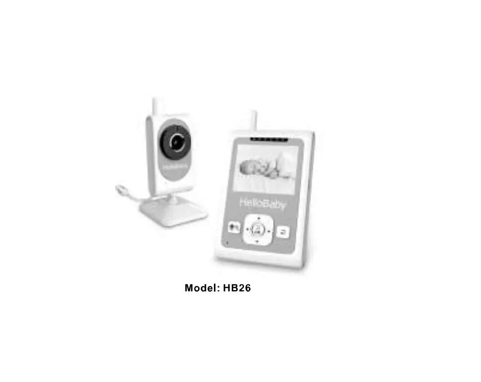 Hellobaby Hb26 2.4ghz Digital Wireless Video Baby Monitor User Manual