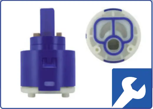 BLANCOANTAS ND Low Pressure Brass Silgranit Look Dual Finish Black Chrome Taps - fig