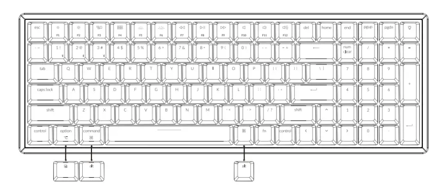 Keychron-K4-Bluetooth-Mechanical-Keyboard  FIG (1)