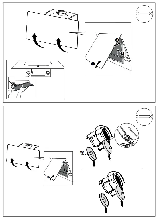 FRANKE FMA 2.0 PLUS 907 Black 90 cm Cooker Hood - 7