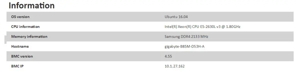 GIGABYTE GSM Agent Software - Figure 10