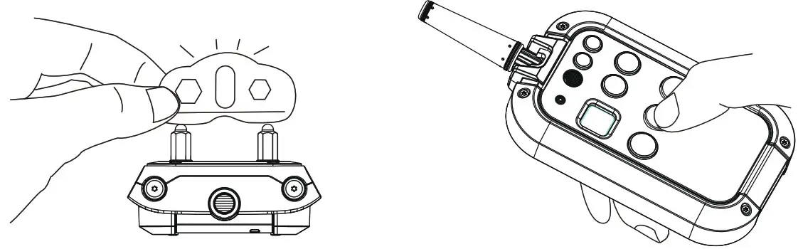 PATPET P-COLLAR 920 -How to Use the Test Lamp
