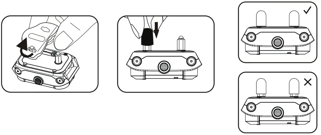 PATPET P-COLLAR 920 - Prepare the Receiver
