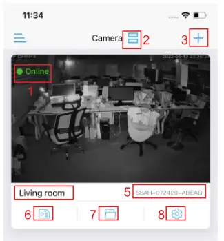 Anpviz WP-245-W Camera 2.4G Wireless WiFi Security Camera 16