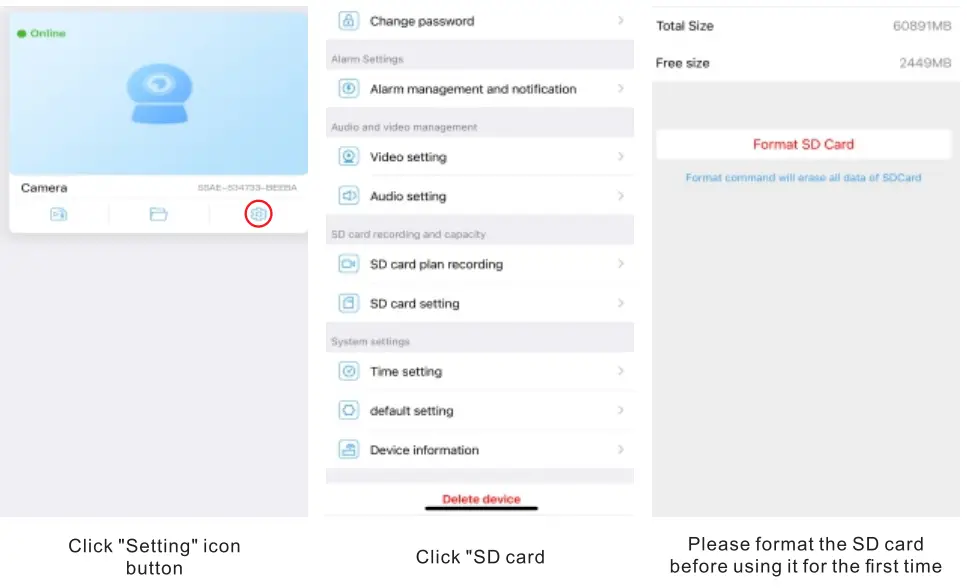 Anpviz WP-245-W Camera 2.4G Wireless WiFi Security Camera 19