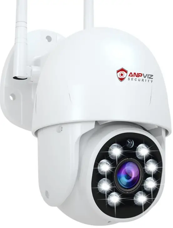 Anpviz WP-245-W Camera 2.4G Wireless WiFi Security Camera