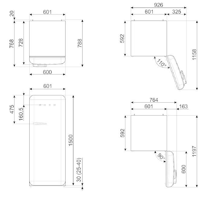 smeg-FAB28ROR5-Refrigerator-FIG-1