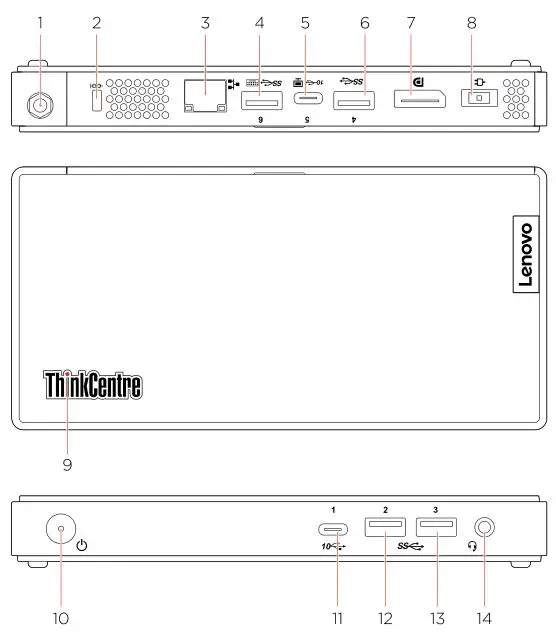 ThinkCentre M90n-1 Nano Desktop Computer - Overview