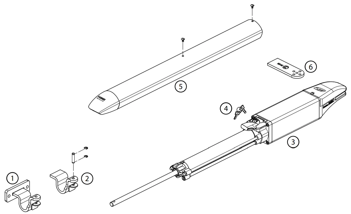 FADINI NUPI 66 Hydraulic Piston - fig 1