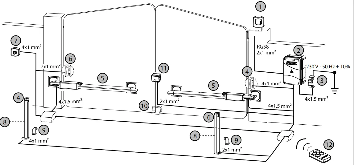 FADINI NUPI 66 Hydraulic Piston - fig 2