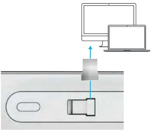 JLAB JBUDS Multi Device Wireless Keyboard - setup
