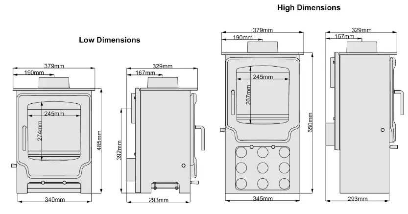 Saltfire-Scout-Multifuel-Stove-Instruction-fig-1