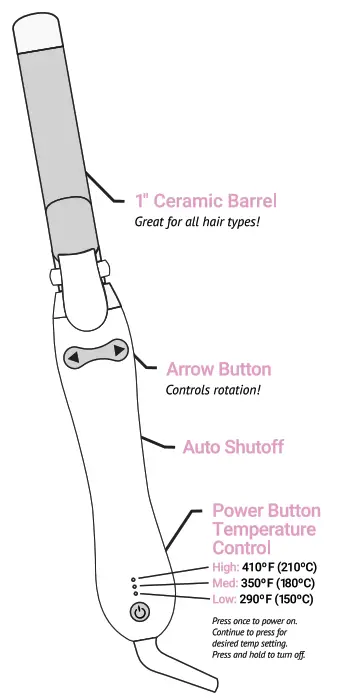 BEACHWAVER B-Series Dual Voltage Irons - FIG7