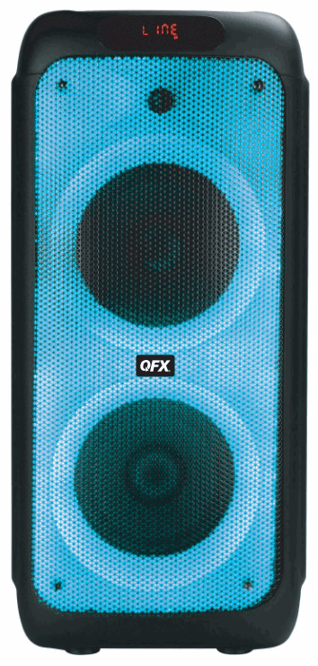 QFX LMS 28 COMBO Bluetooth Rechargeable Party Speaker