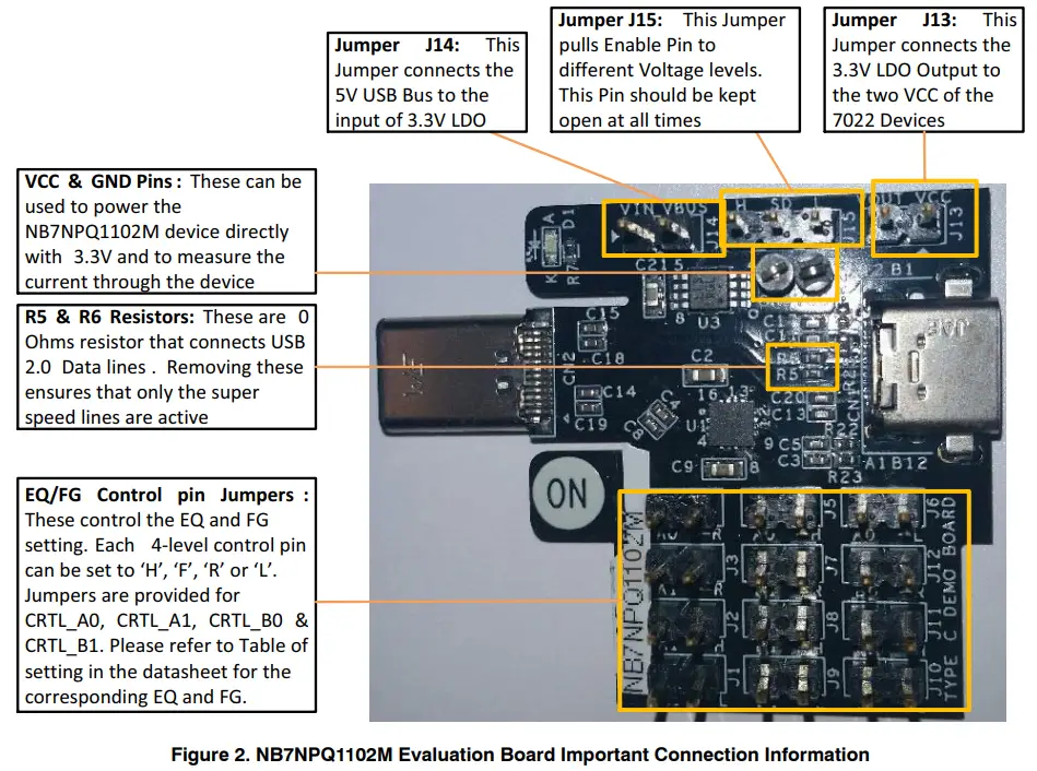 onsemi NB7NPQ1102MCMUGEVB Evaluation Board - Figure 2