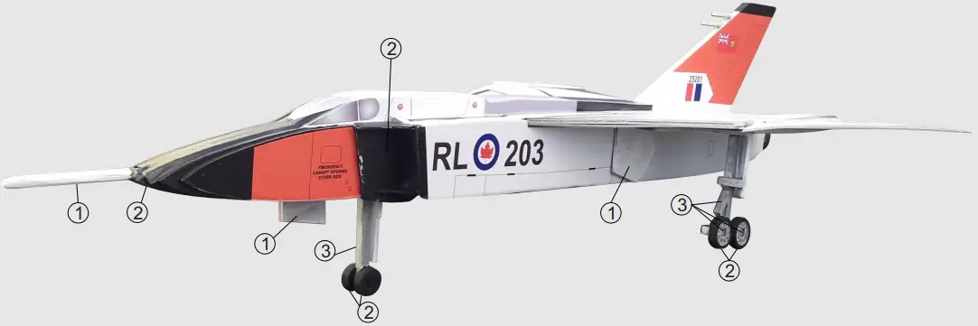 OSBORN CF-105 Avro Arrow A09