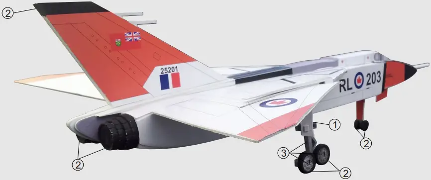 OSBORN CF-105 Avro Arrow A10
